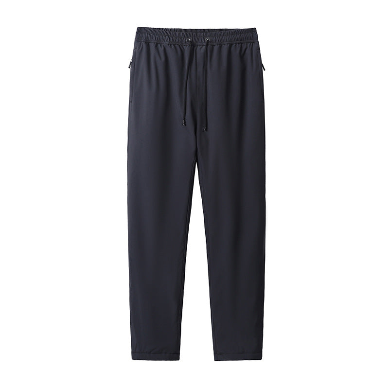 Men’s Plus Size Thick Fleece Winter Pants – Warm Casual Trousers – USA