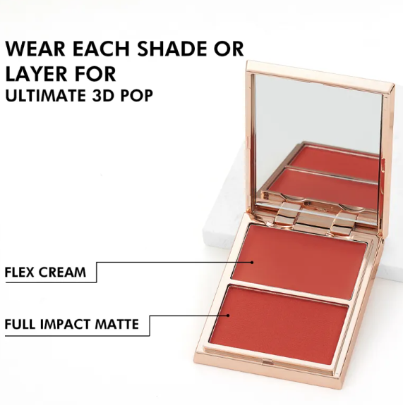 Long-Lasting Cream Blush – Blendable Face Blush for a Natural Rosy Glow