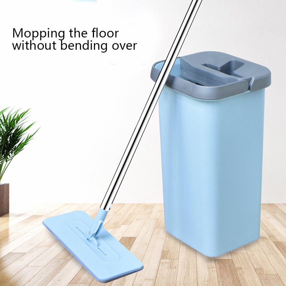 Self-Cleaning Flat Mop – Wet & Dry Home Cleaning System