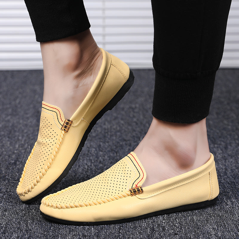 Men’s Casual Slip-On Loafers – Classic Driving Shoes