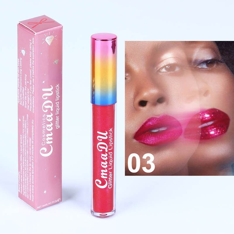 Shiny Matte Metal Lip Gloss Lipstick - Symphony