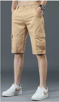 Men’s Casual Outdoor Shorts – Cotton Breathable Summer Shorts for Everyday Wear