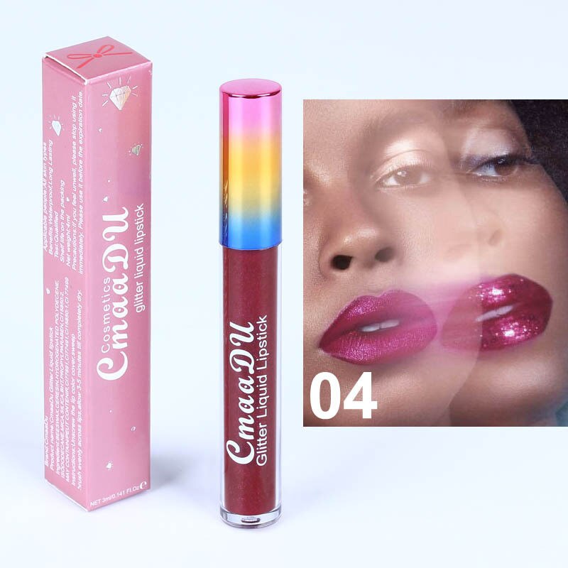 Shiny Matte Metal Lip Gloss Lipstick - Symphony