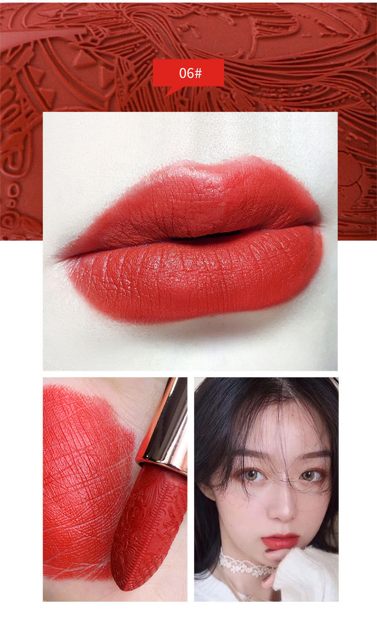 Carved Lipstick in Diamond Matte by Cassie