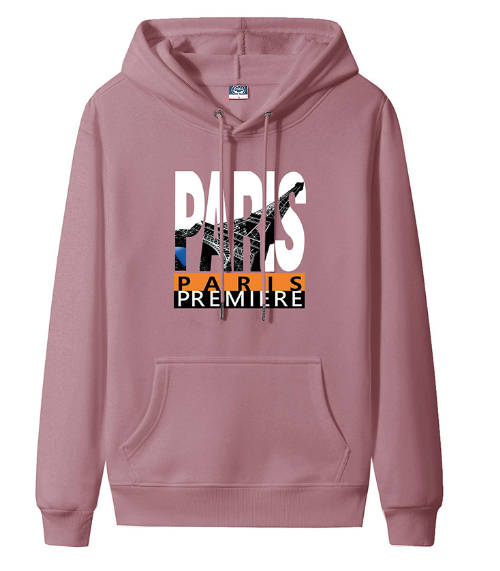 Men’s Plus Size Red Printed Hoodie – Loose-Fit Long Sleeve Hooded Sweatshirt, M–5XL