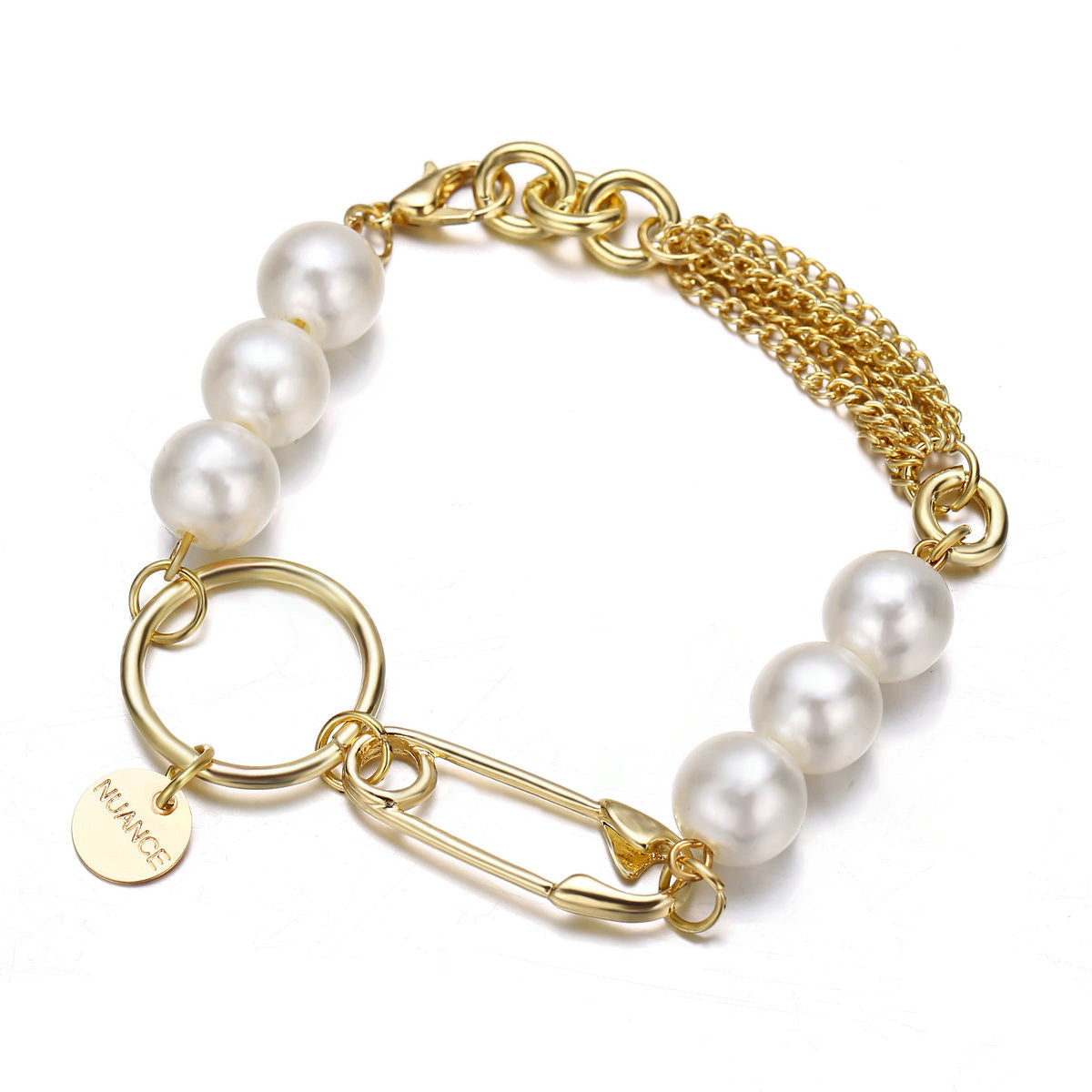 Irregular Pearl Bracelet for Stylish Women