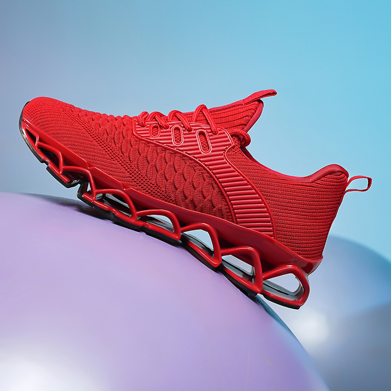 Breathable Blade Sole Men's Sneakers