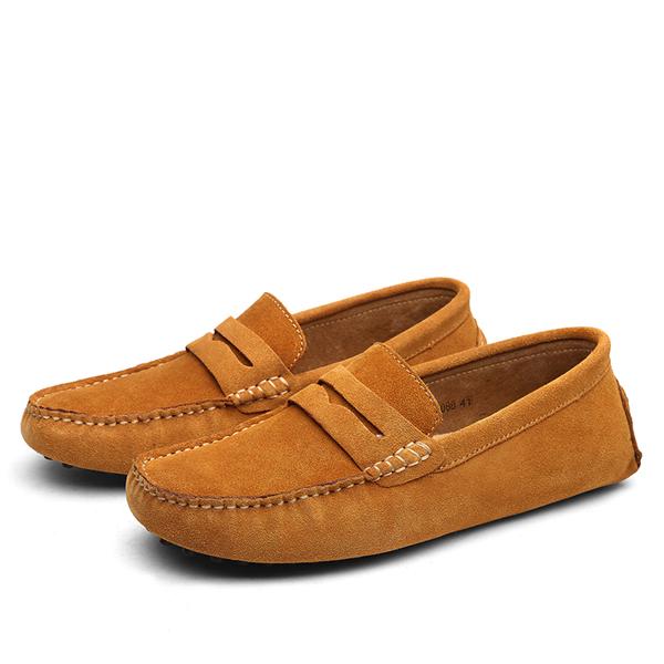 Urban Suede Loafers for Men – Modern Casual Slip-On Shoes