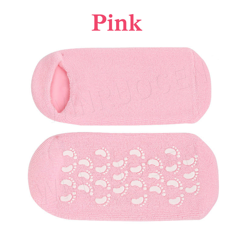 Moisturizing Gel Socks – One-Size Foot Care for Cracked, Dry Skin