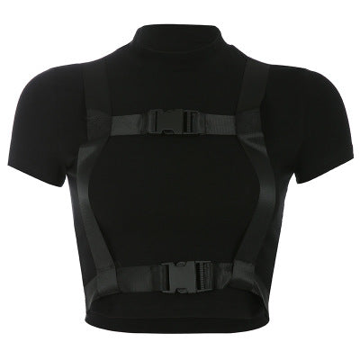 BF Crop Short Sleeve T-Shirt for Women - Summer 2019