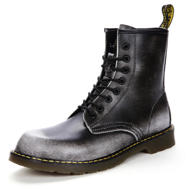 Unisex Warm Winter High-Top Martin Boots – Casual Cold-Weather Footwear
