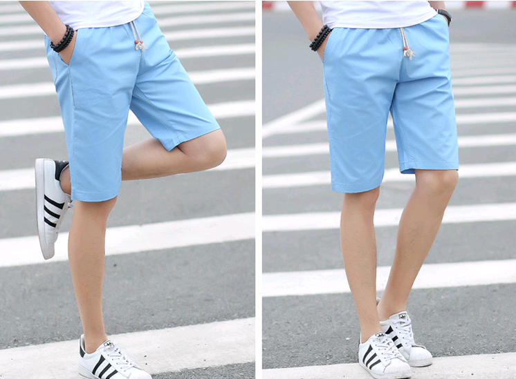 Men’s Summer Cotton Casual Shorts – Casual Beach & Vacation Pants