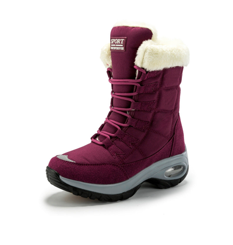 Plus Size Fleece Lined Snow Boots