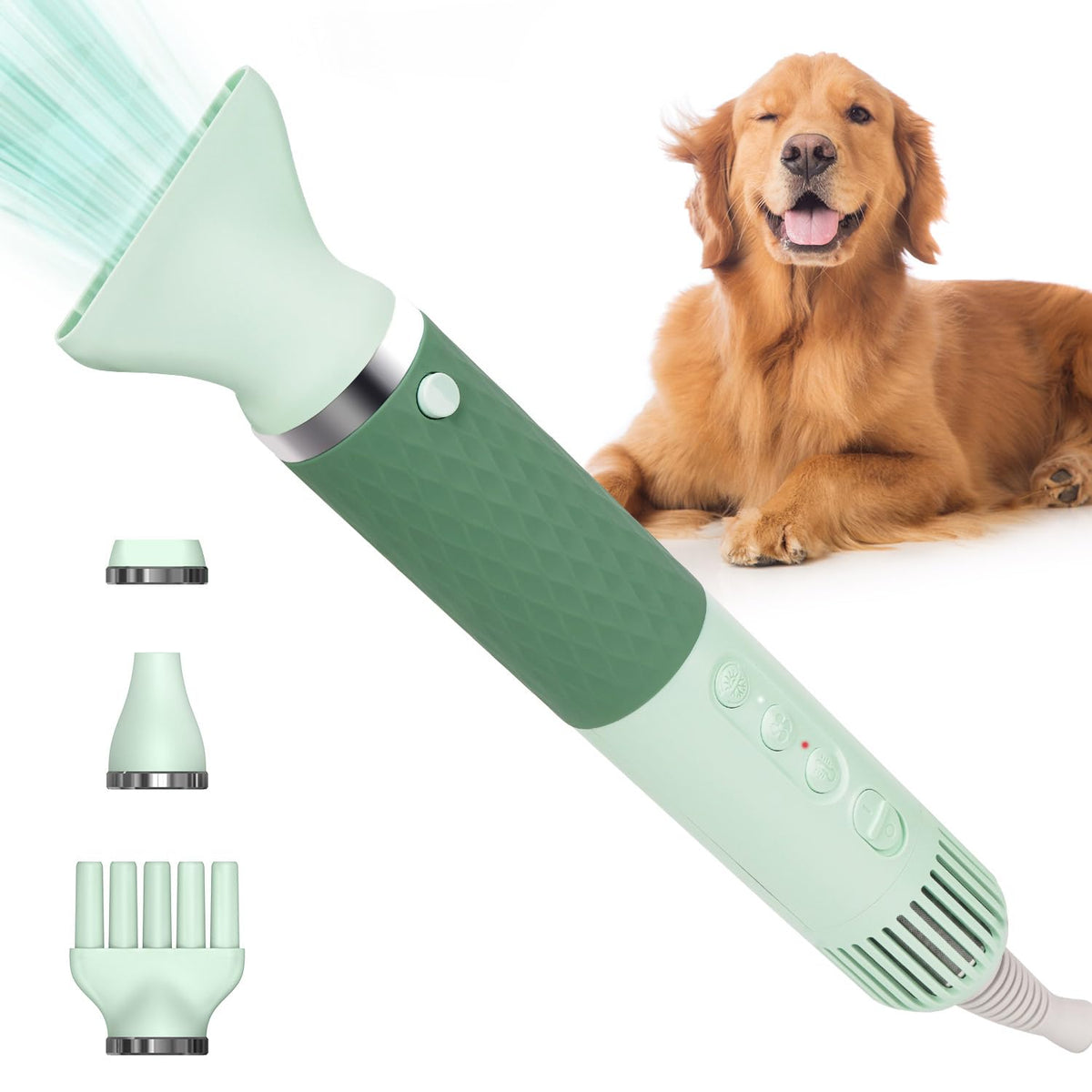 ThinkPet Dog Hair Dryer – Portable High-Velocity Pet Grooming Blower