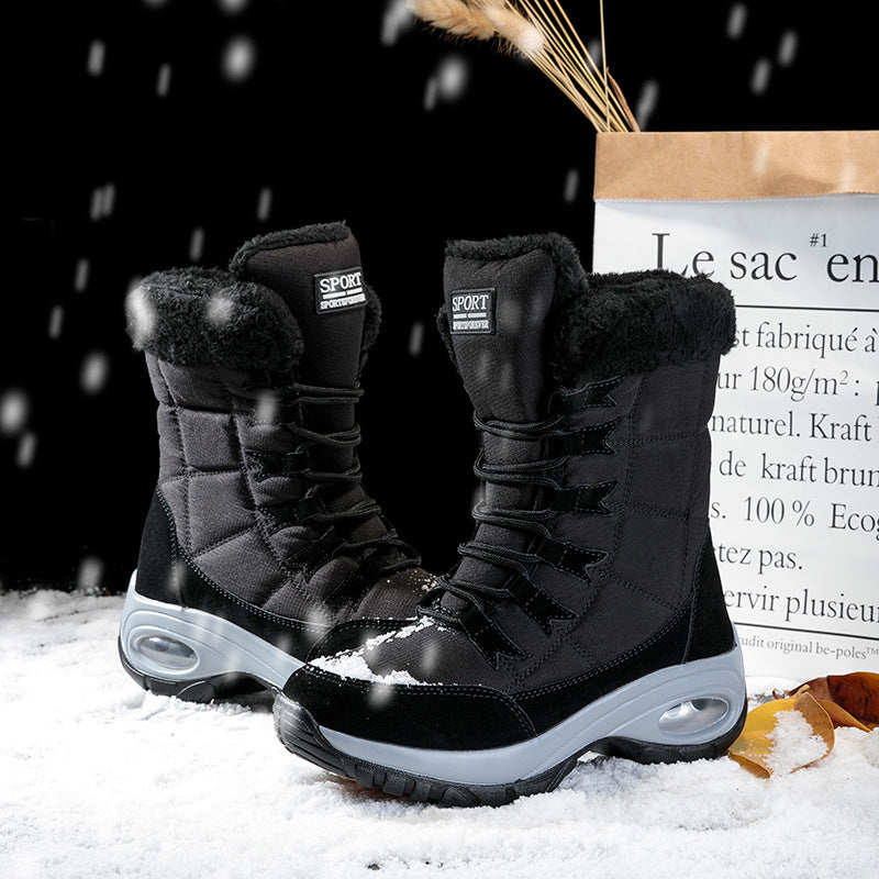 Plus Size Fleece Lined Snow Boots