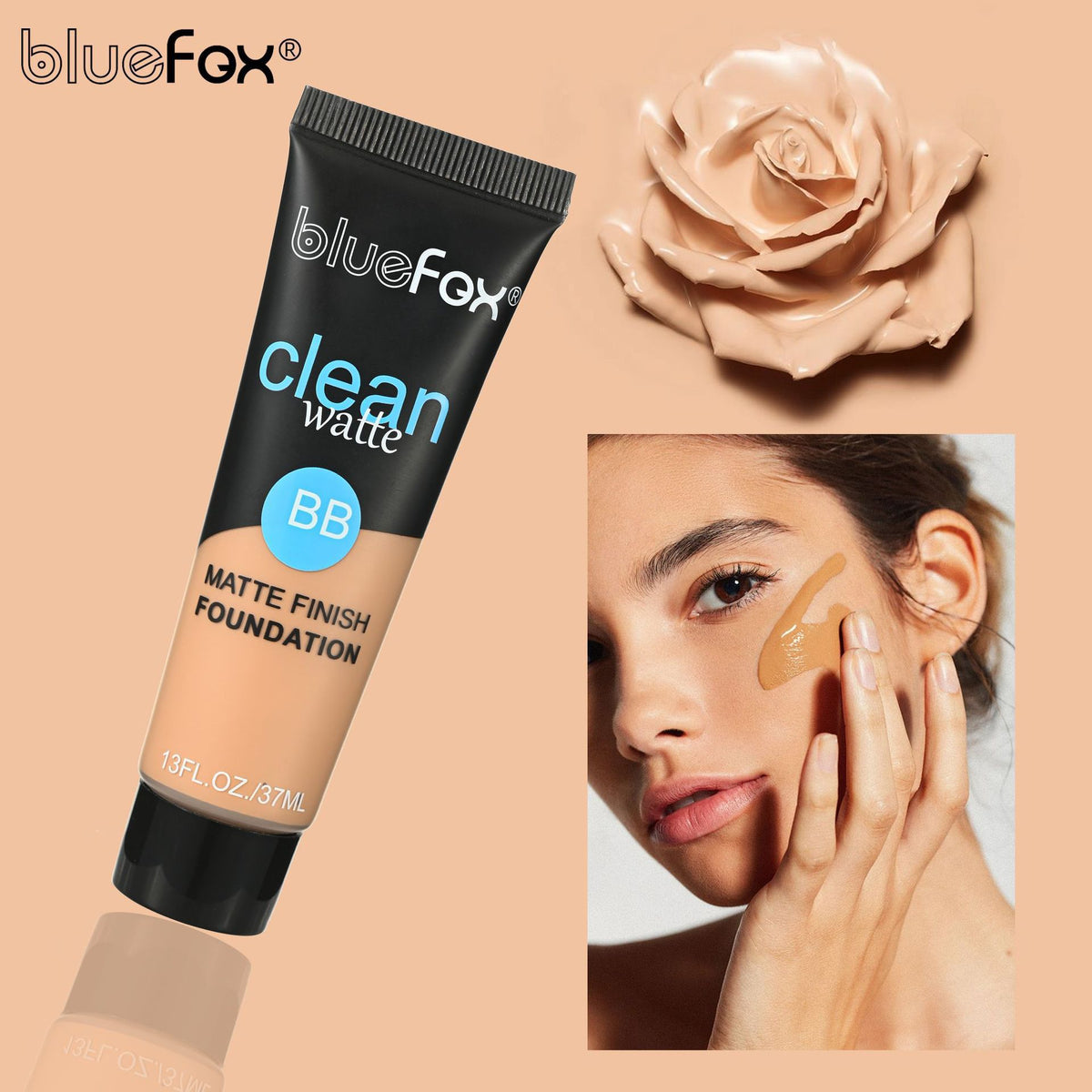 Matte Waterproof Oil Control Foundation – Smooth Long-Wear Face Makeup