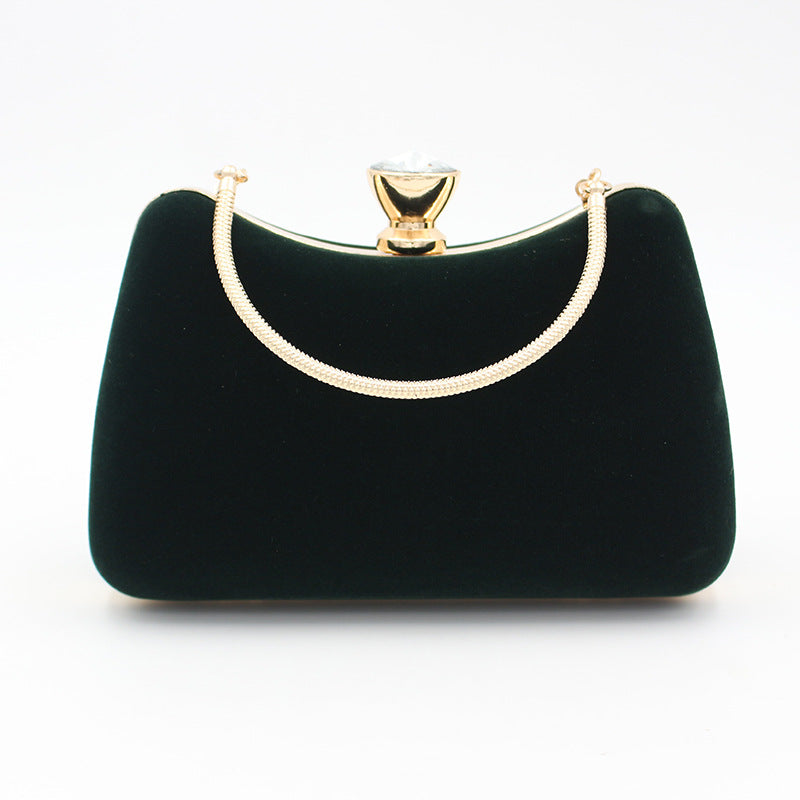 Vintage Burgundy Clutch Bag for Women with Top Handle – Elegant Evening & Party Handbag