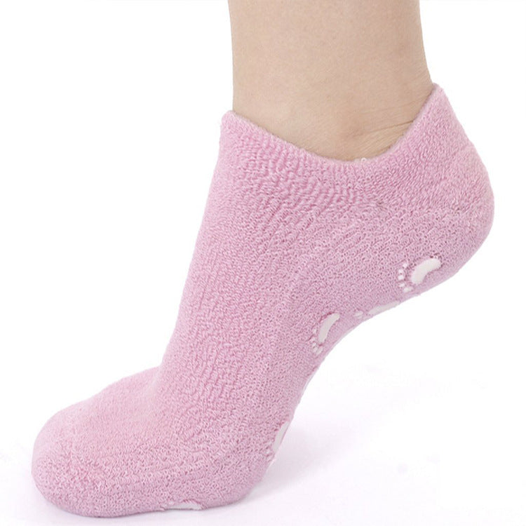 Moisturizing Gel Socks – One-Size Foot Care for Cracked, Dry Skin