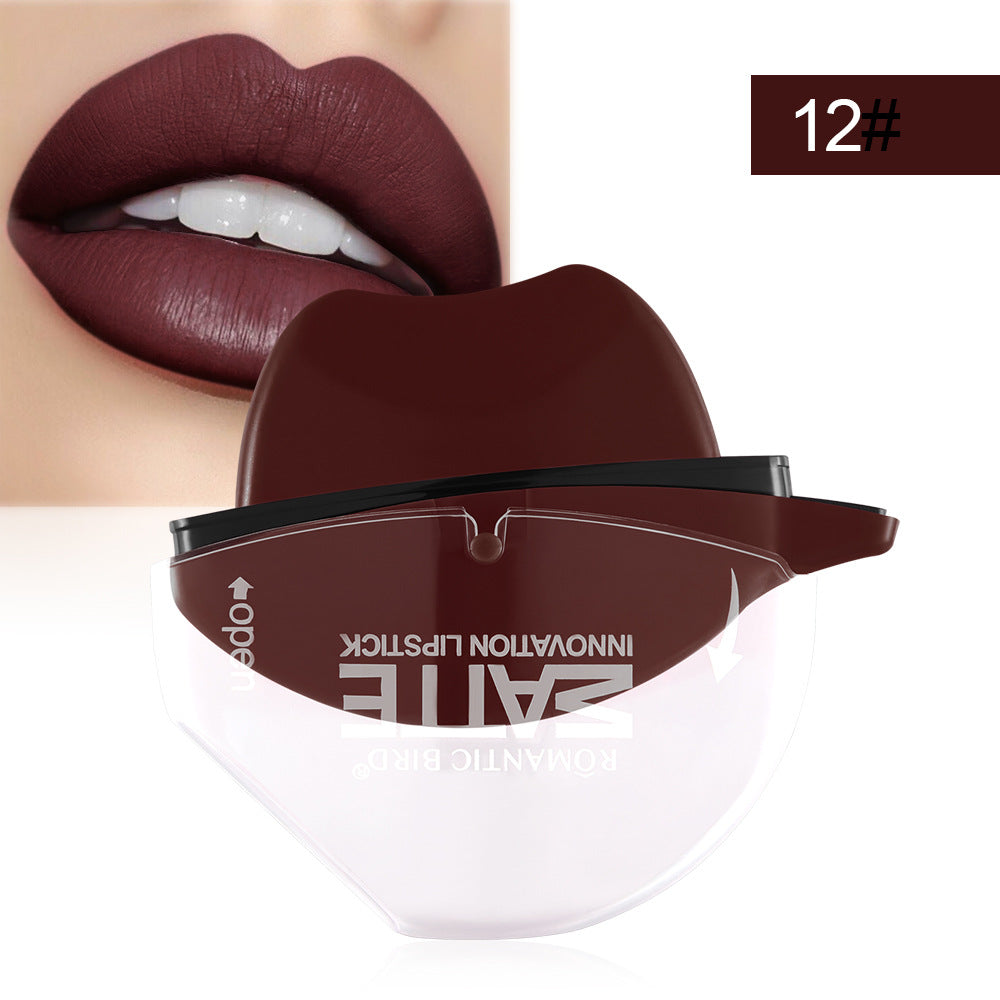 Matte Lipstick Lip Gloss in Creative Shapes