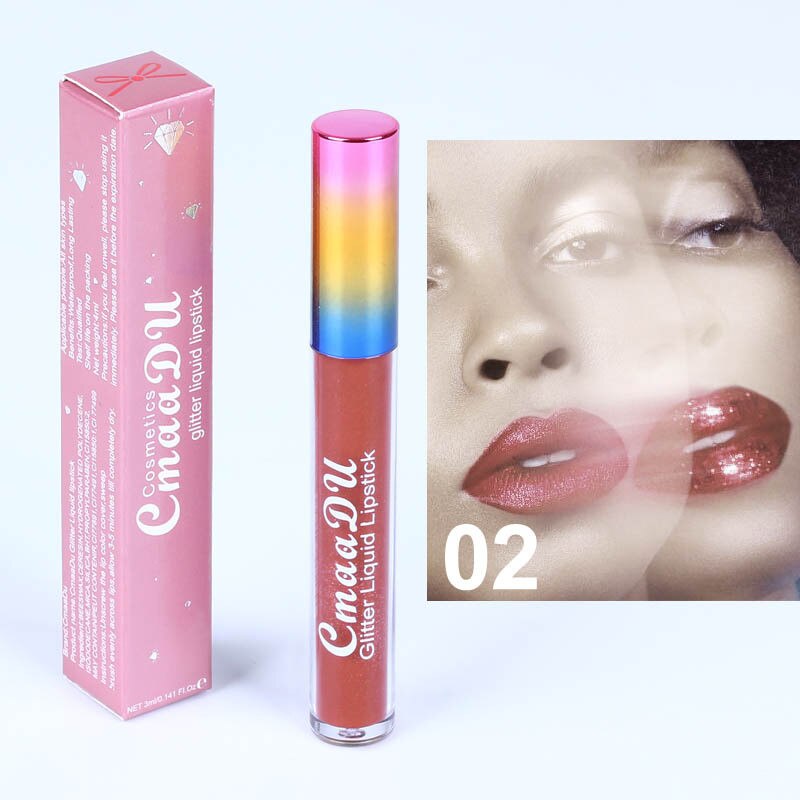 Shiny Matte Metal Lip Gloss Lipstick - Symphony