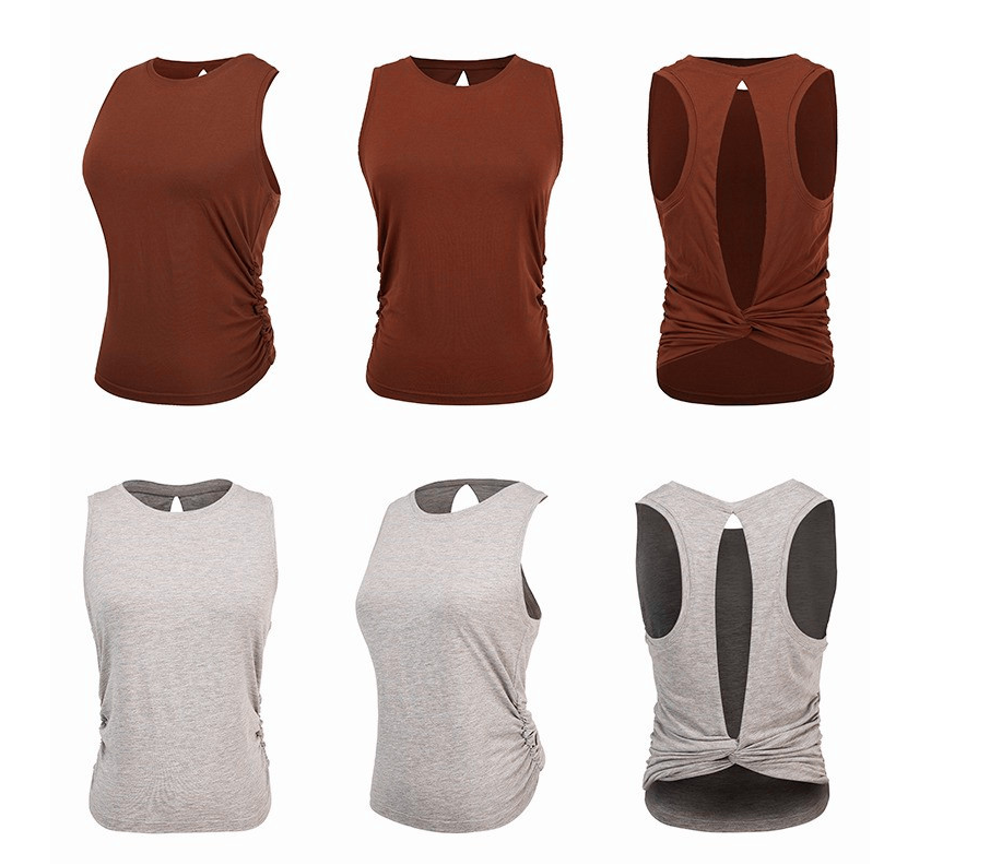 Women’s Sleeveless Sports Tank Top – Yoga, Gym & Fitness Workout Top
