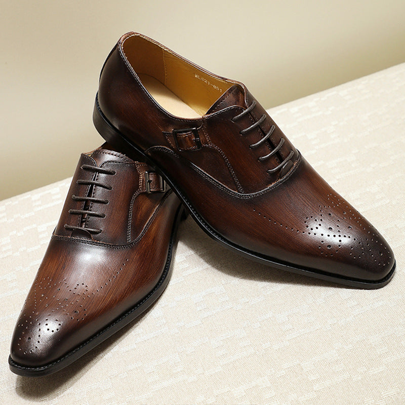 Men’s High-End Casual Oxford Shoes – Premium-Style Dress Footwear