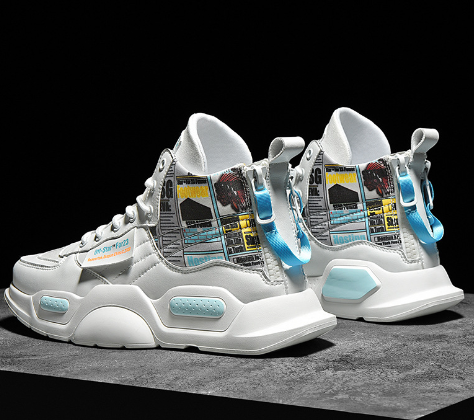 High-Top Canvas Sneakers for Men and Couples (Winter)