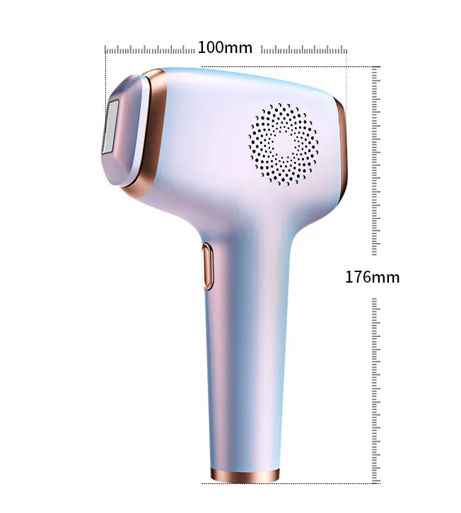 Electric Laser Hair Removal Trimmer – Compact Painless Hair Removal Machine