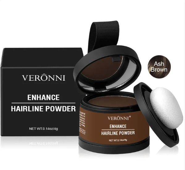 14-Color Hairline Powder Concealer – Root Touch-Up & Hair Shadow Powder