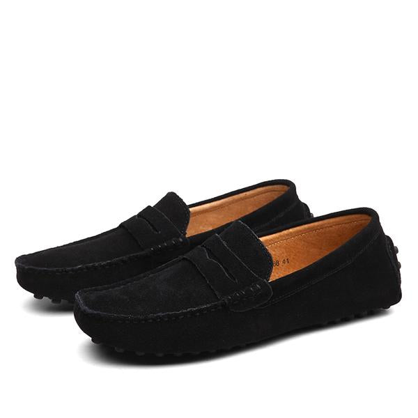 Urban Suede Loafers for Men – Modern Casual Slip-On Shoes