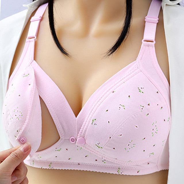 Maternity Open Nursing Bra – Comfortable Breastfeeding Bra for Women