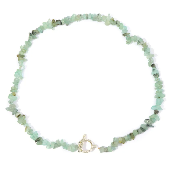 Natural Stone Bead Necklace