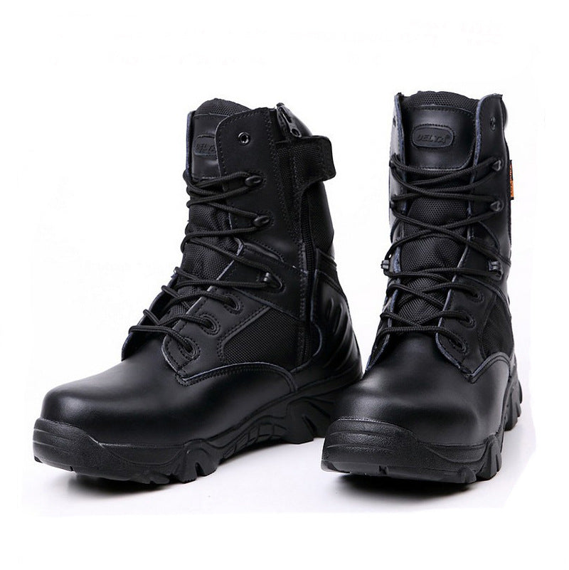 Men's High-Top Military Boots
