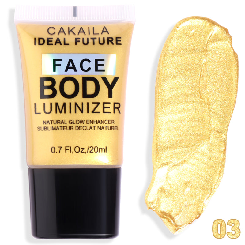 Glow Highlighter Liquid Makeup Contour Shimmer Powder