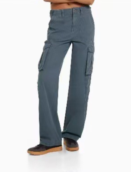 High Waist Cargo Pants – Skinny Fit Stretch Pants for Women