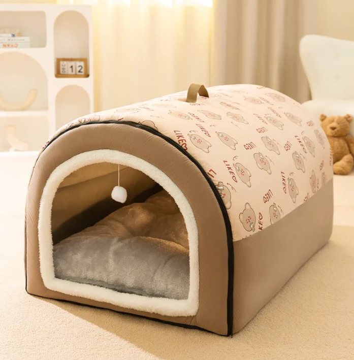 CozyPaws Plush Dog Bed – Soft Comfortable Pet Bed for Dogs