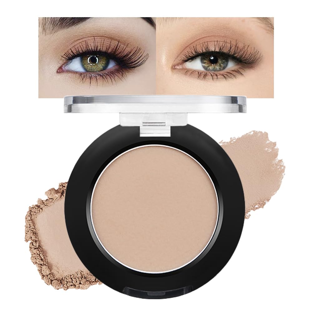Monochrome Matte Nude Brown Eyeshadow – Highly Pigmented Vegan
