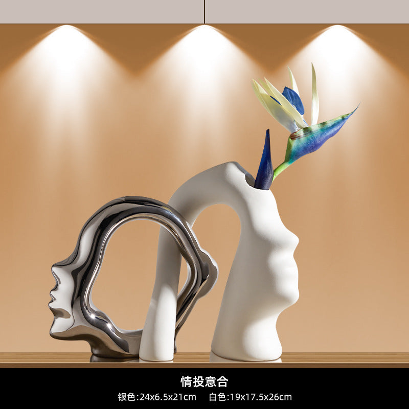 Modern Resin Luxury Decor Collection – Artistic Display Pieces for Living Room