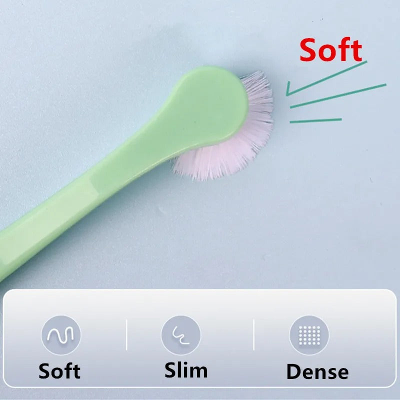 Soft Dog Toothbrush – Gentle Pet Dental Cleaning Brush for Dogs