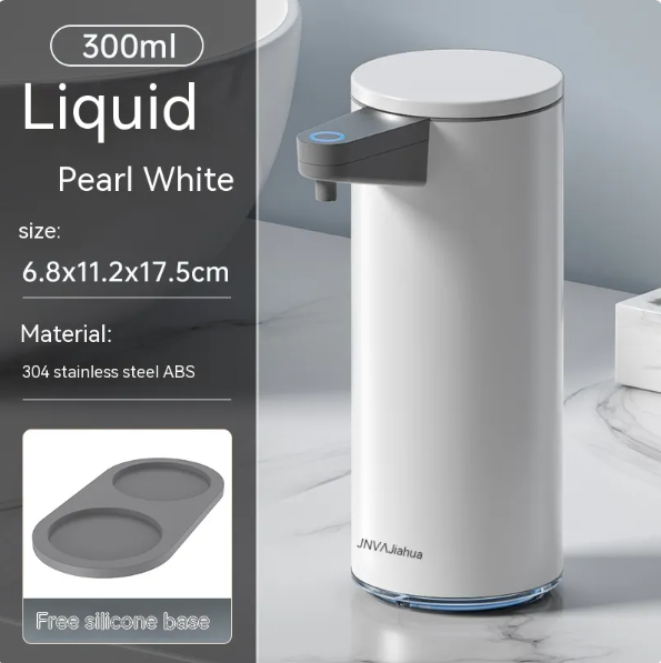 SaniSense Touchless Steel Soap Dispenser – Automatic Motion Sensor Foam & Liquid Soap Dispenser