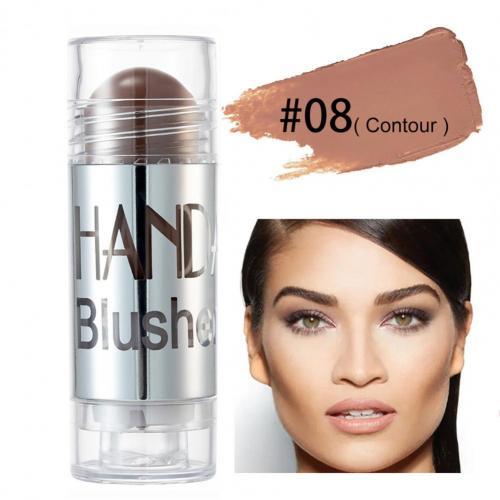 8-Color Cream Cheek Stick – Blush, Highlighter & Bronzer Face Makeup