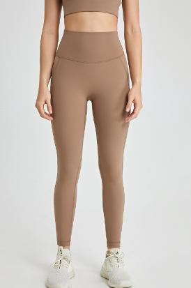 Women’s High-Waist Lift Elastic Yoga Pants – High-Stretch Nylon Fitness Leggings, S–XL