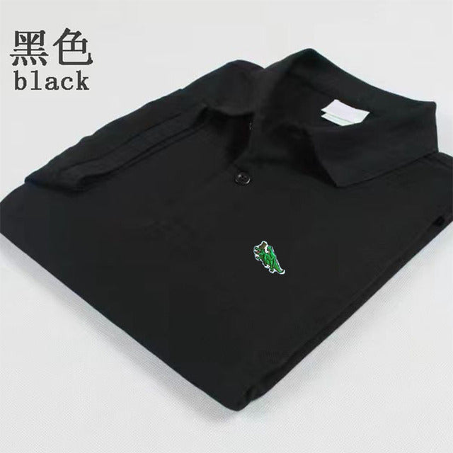 Men’s Premium Embroidered Polo Shirt – Short Sleeve Regular Fit Casual Polo, S–6XL