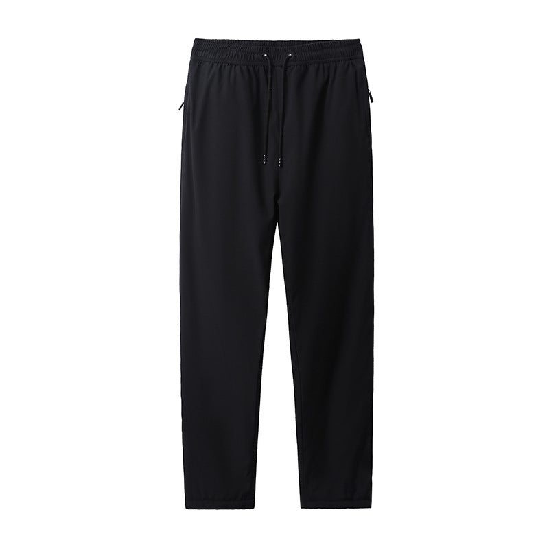 Men’s Plus Size Thick Fleece Winter Pants – Warm Casual Trousers – USA