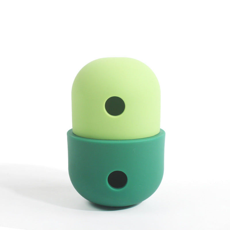 Silicone Dog Feeding Toy Ball for Outdoor Play – Interactive Treat Dispensing Dog Toy