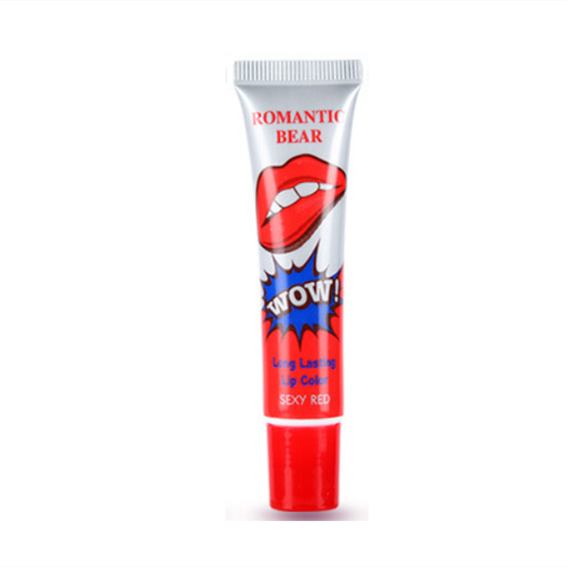 6 Colors Waterproof Peel Off Liquid Lipstick Makeup