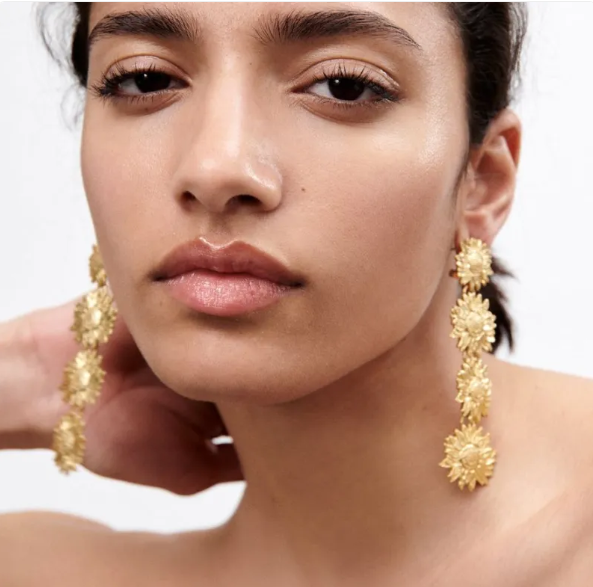 Rustic Hoop Earrings for Women – Vintage-Inspired Statement Jewelry