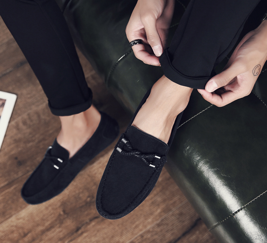 Men’s Slip-On Loafers – Non-Slip Casual Shoes for Everyday Wear