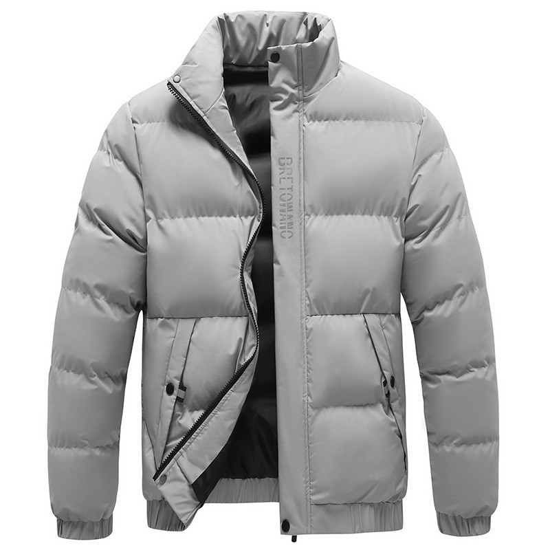 Men’s Winter Puffer Jacket – Lightweight Windproof Water-Resistant Padded Coat, 3 Colors, M–5XL