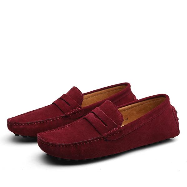 Urban Suede Loafers for Men – Modern Casual Slip-On Shoes
